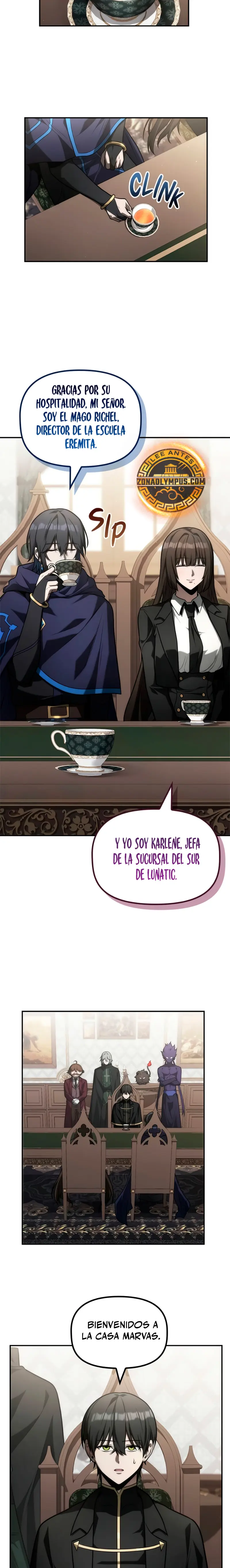 El Joven Heredero de la Familia de Nigromantes Capitulo 21 página 5