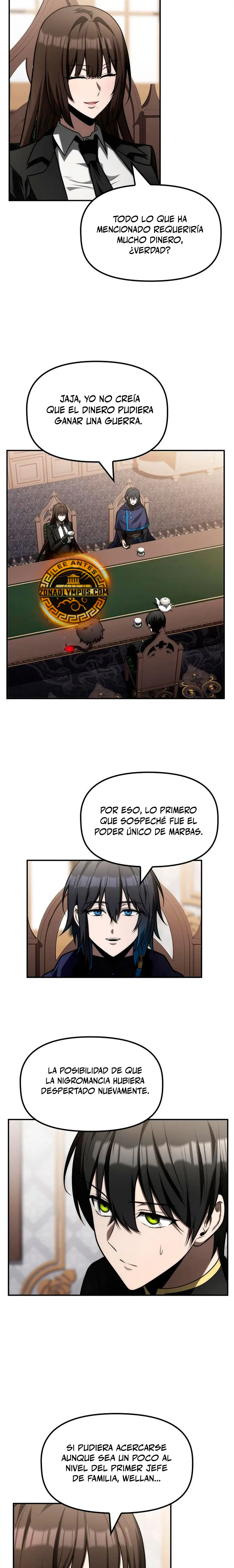 El Joven Heredero de la Familia de Nigromantes Capitulo 22 página 11