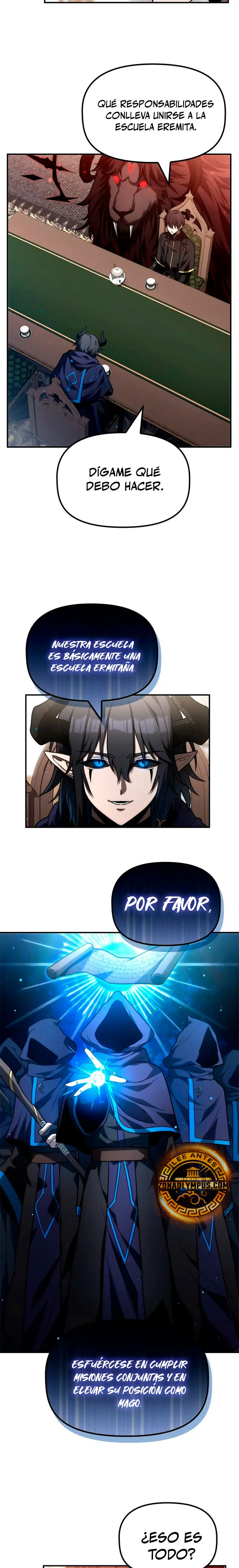 El Joven Heredero de la Familia de Nigromantes Capitulo 22 página 19