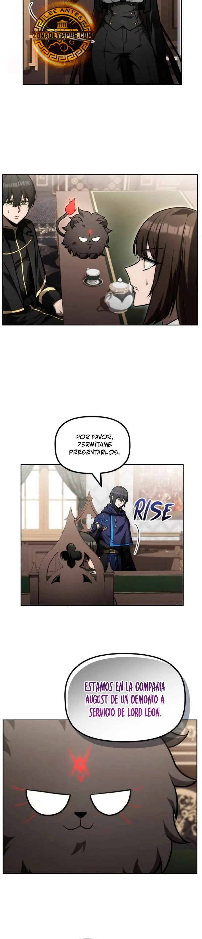 El Joven Heredero de la Familia de Nigromantes Capitulo 23 página 16