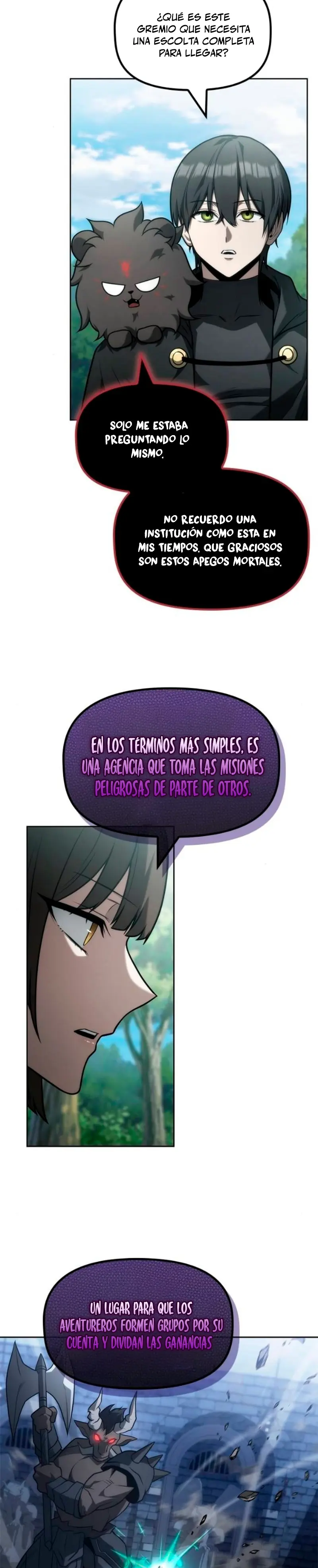 El Joven Heredero de la Familia de Nigromantes Capitulo 23 página 19