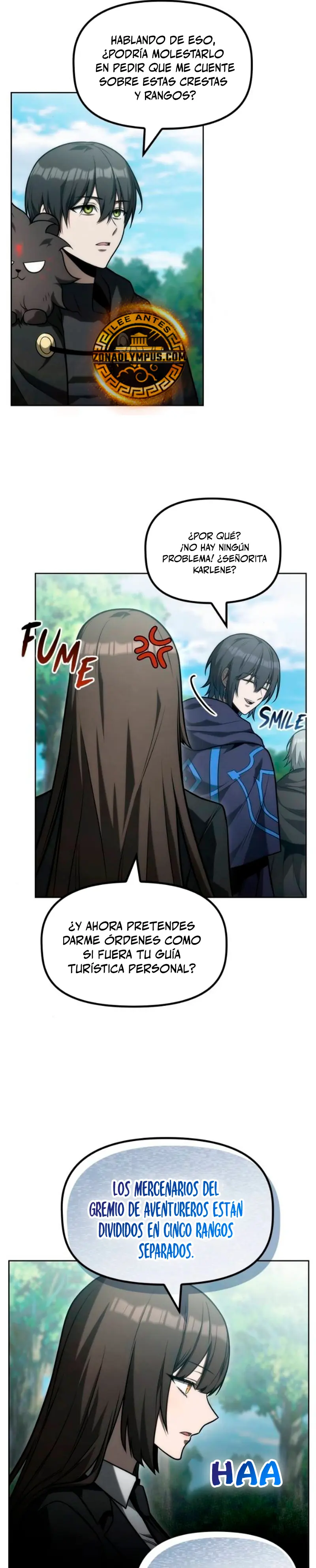 El Joven Heredero de la Familia de Nigromantes Capitulo 23 página 22