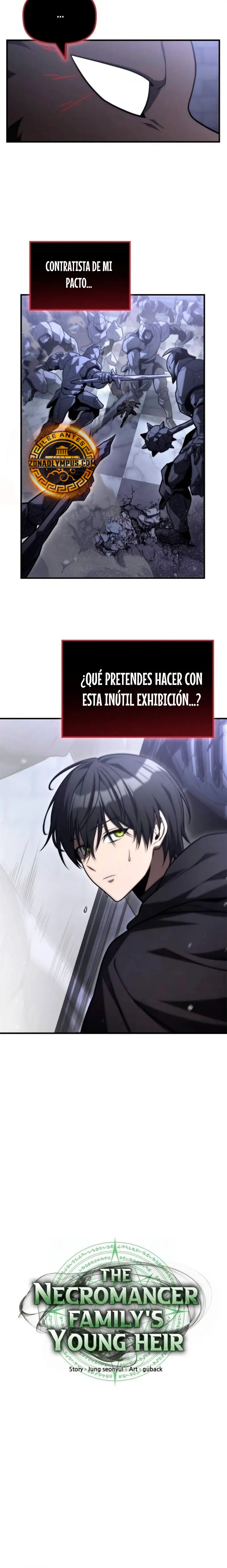 El Joven Heredero de la Familia de Nigromantes Capitulo 25 página 6