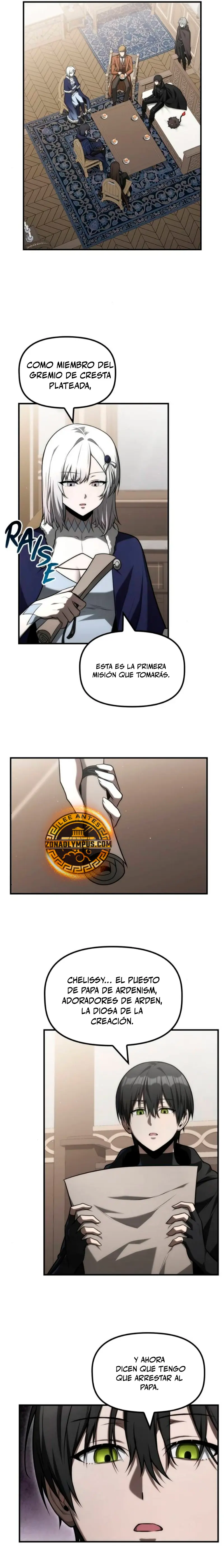 El Joven Heredero de la Familia de Nigromantes Capitulo 26 página 12