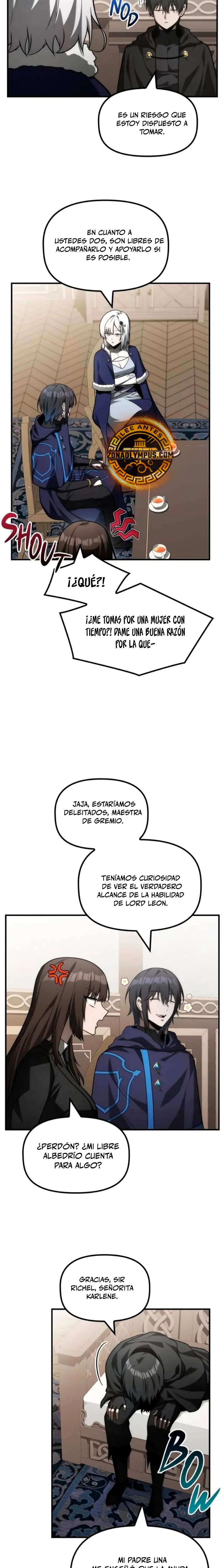El Joven Heredero de la Familia de Nigromantes Capitulo 26 página 15