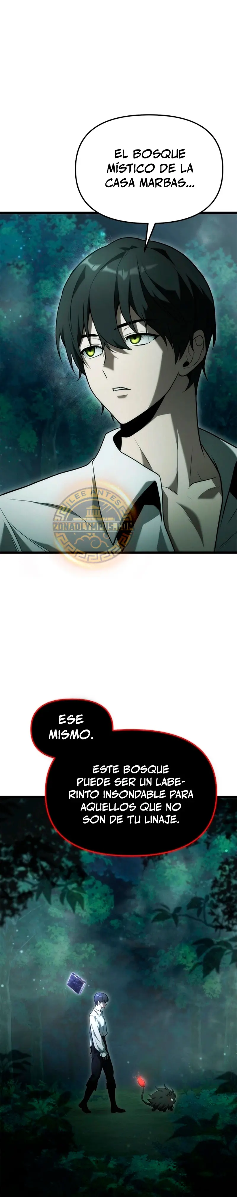 El Joven Heredero de la Familia de Nigromantes Capitulo 3 página 36