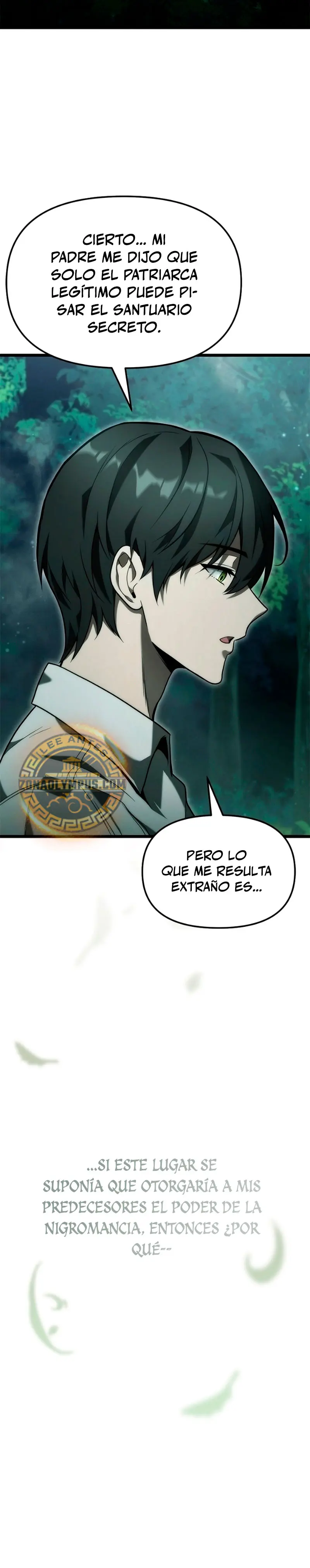 El Joven Heredero de la Familia de Nigromantes Capitulo 3 página 37