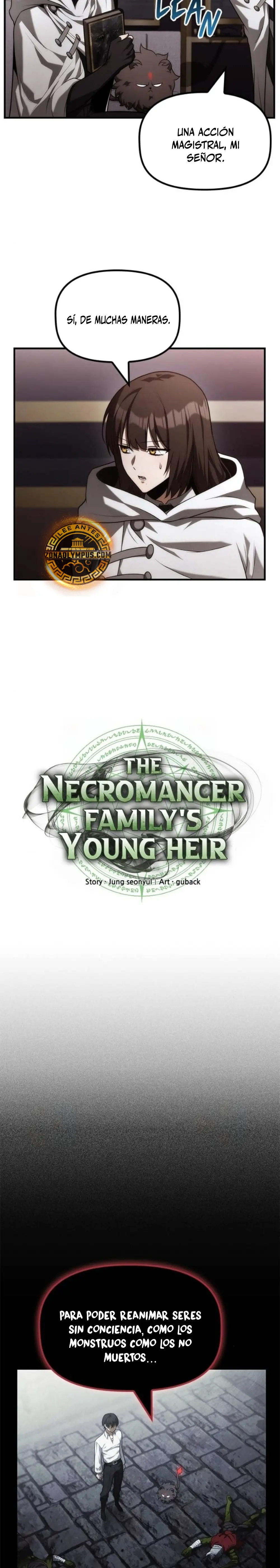El Joven Heredero de la Familia de Nigromantes Capitulo 32 página 16