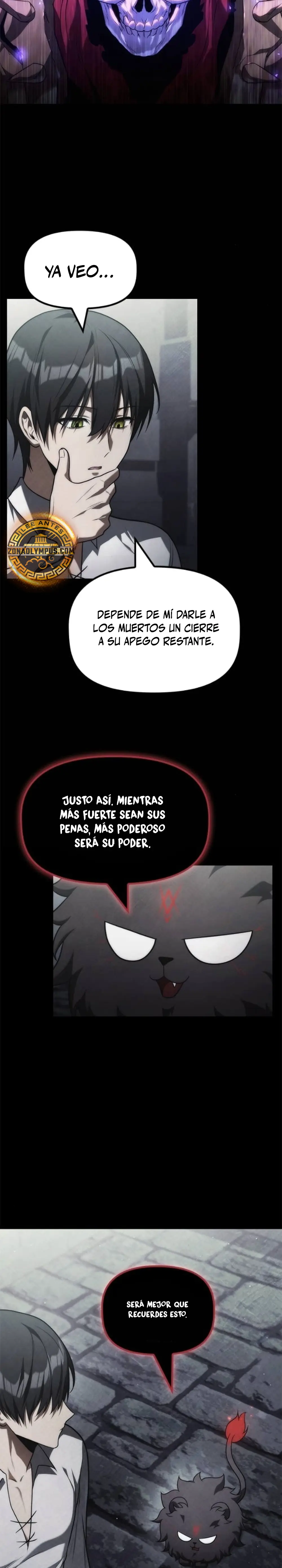 El Joven Heredero de la Familia de Nigromantes Capitulo 32 página 19
