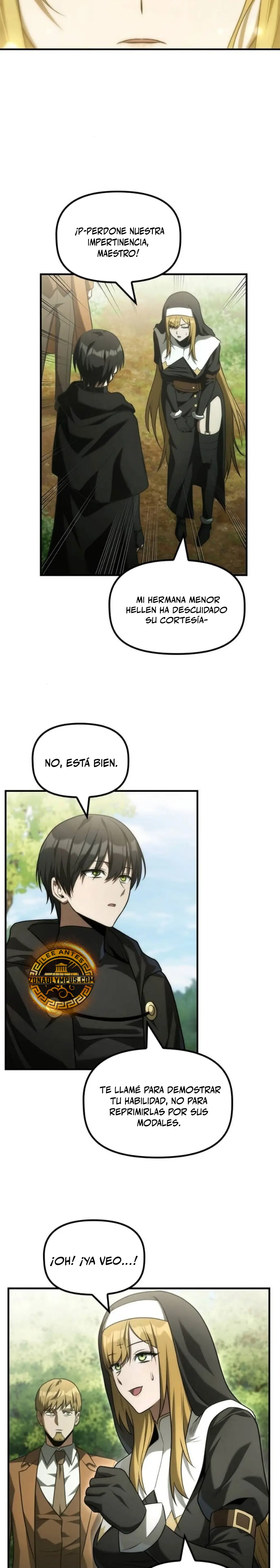 El Joven Heredero de la Familia de Nigromantes Capitulo 33 página 18