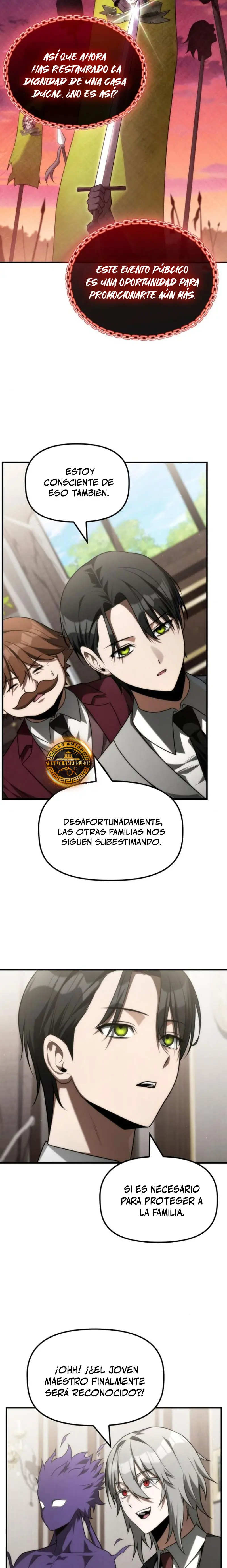 El Joven Heredero de la Familia de Nigromantes Capitulo 35 página 10
