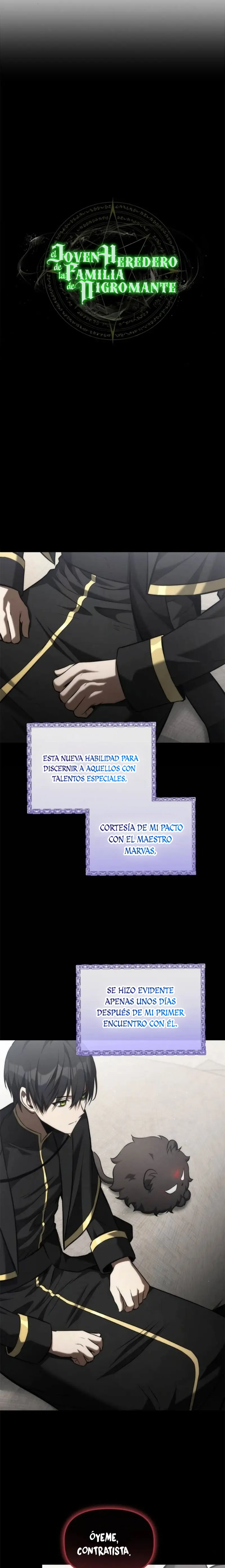 El Joven Heredero de la Familia de Nigromantes Capitulo 43 página 7