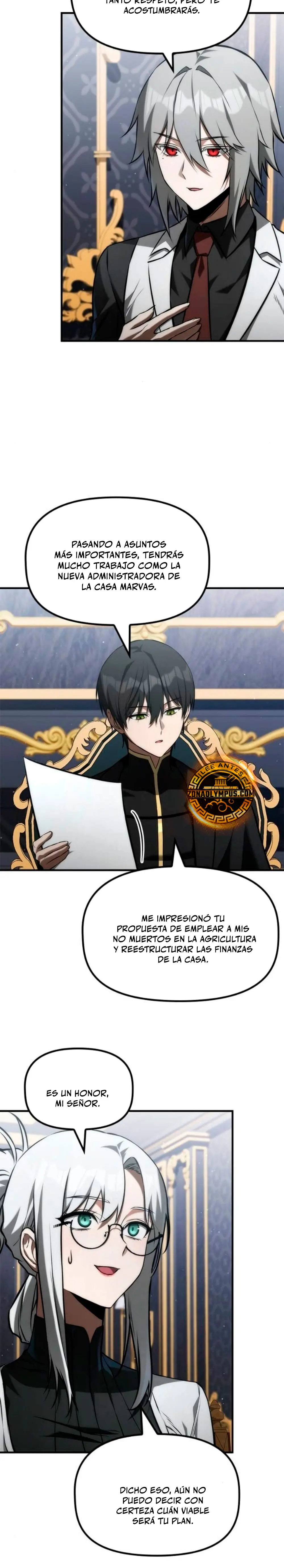 El Joven Heredero de la Familia de Nigromantes Capitulo 45 página 19