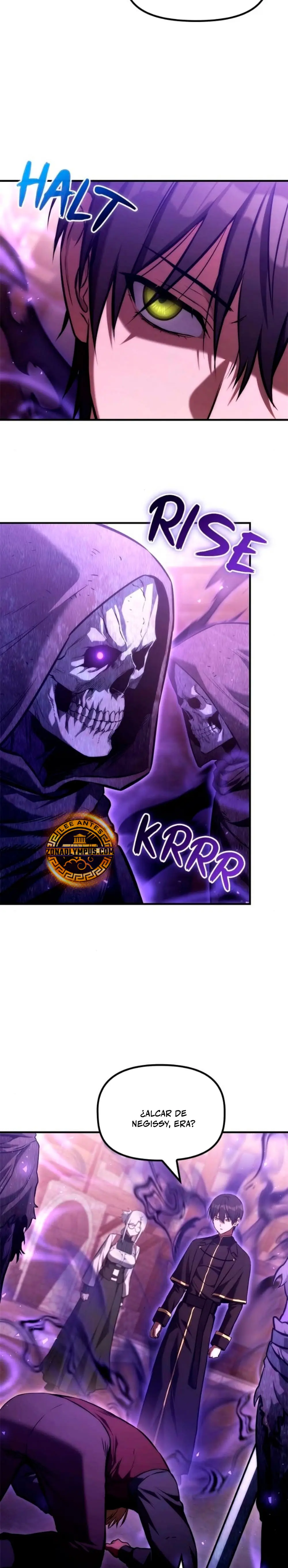 El Joven Heredero de la Familia de Nigromantes Capitulo 45 página 8