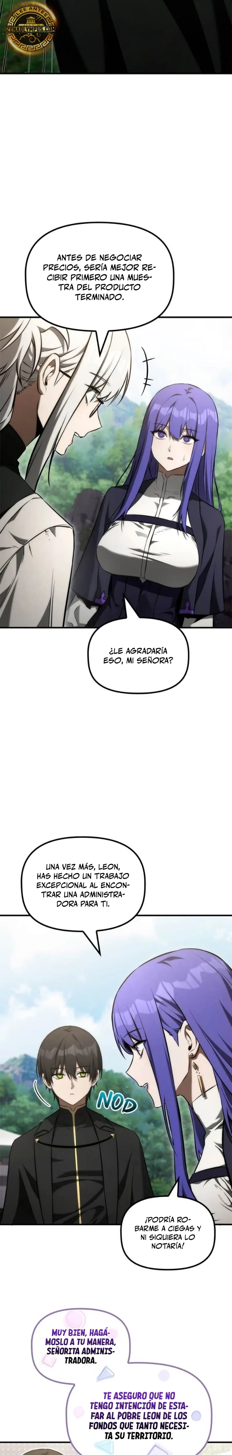 El Joven Heredero de la Familia de Nigromantes Capitulo 47 página 11