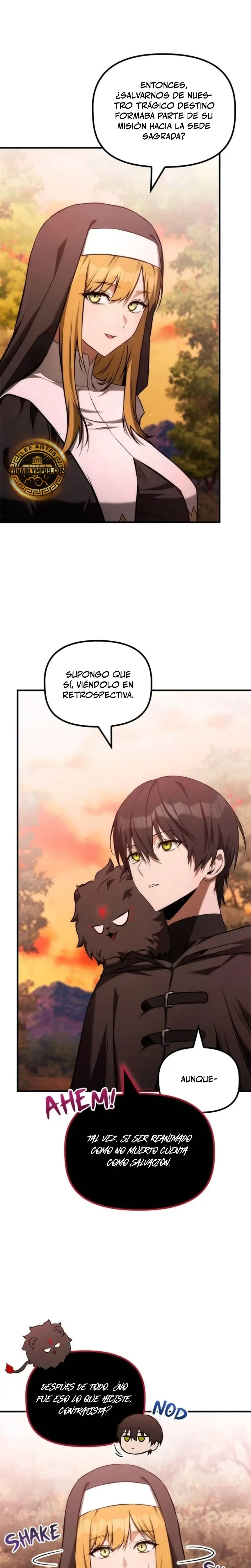 El Joven Heredero de la Familia de Nigromantes Capitulo 48 página 12