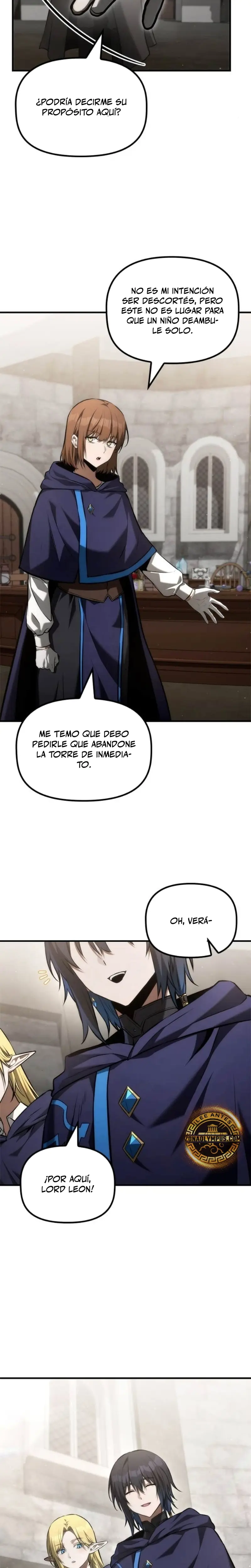 El Joven Heredero de la Familia de Nigromantes Capitulo 49 página 9