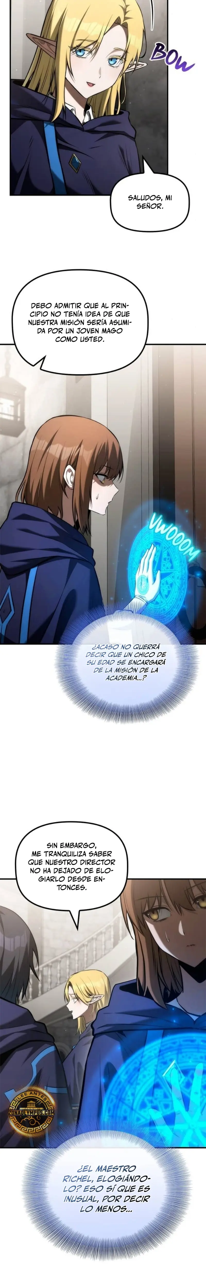 El Joven Heredero de la Familia de Nigromantes Capitulo 49 página 13