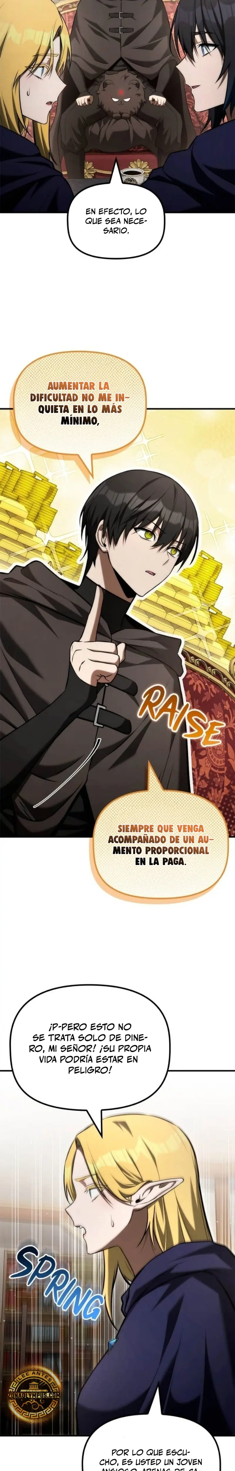 El Joven Heredero de la Familia de Nigromantes Capitulo 49 página 22