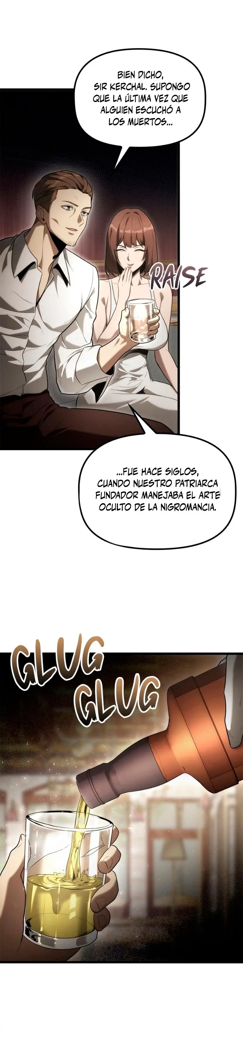 El Joven Heredero de la Familia de Nigromantes Capitulo 5 página 11