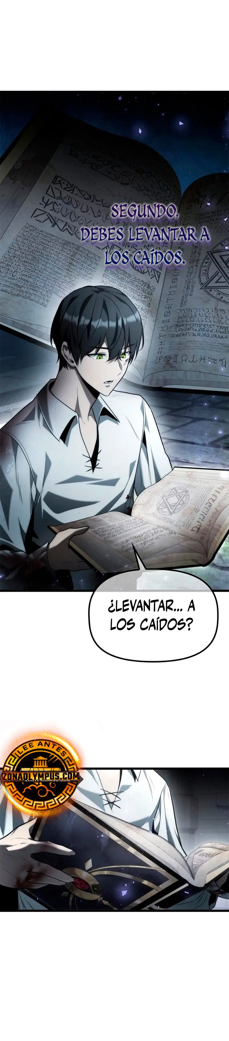 El Joven Heredero de la Familia de Nigromantes Capitulo 5 página 47