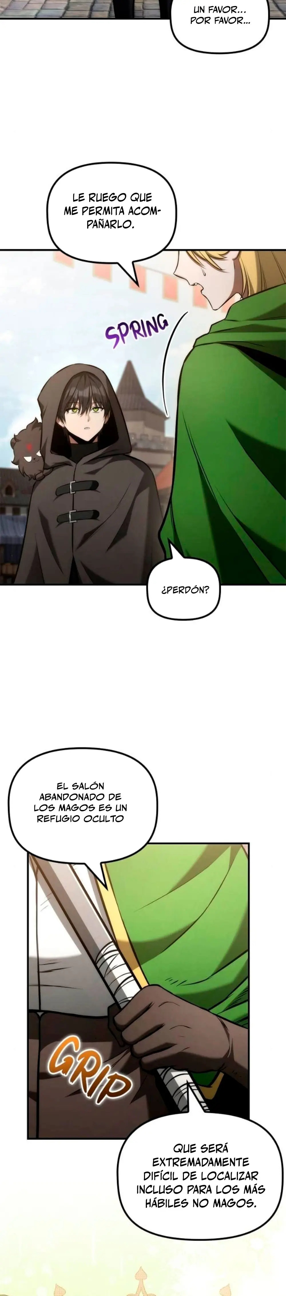 El Joven Heredero de la Familia de Nigromantes Capitulo 50 página 14