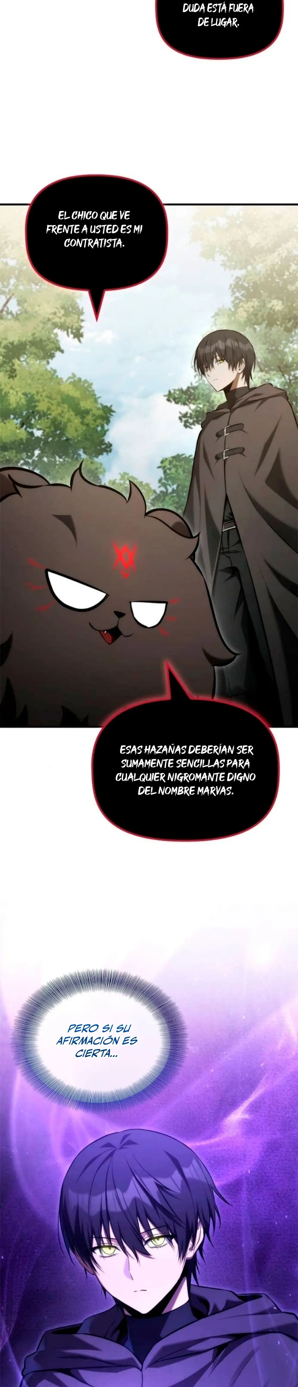 El Joven Heredero de la Familia de Nigromantes Capitulo 51 página 12