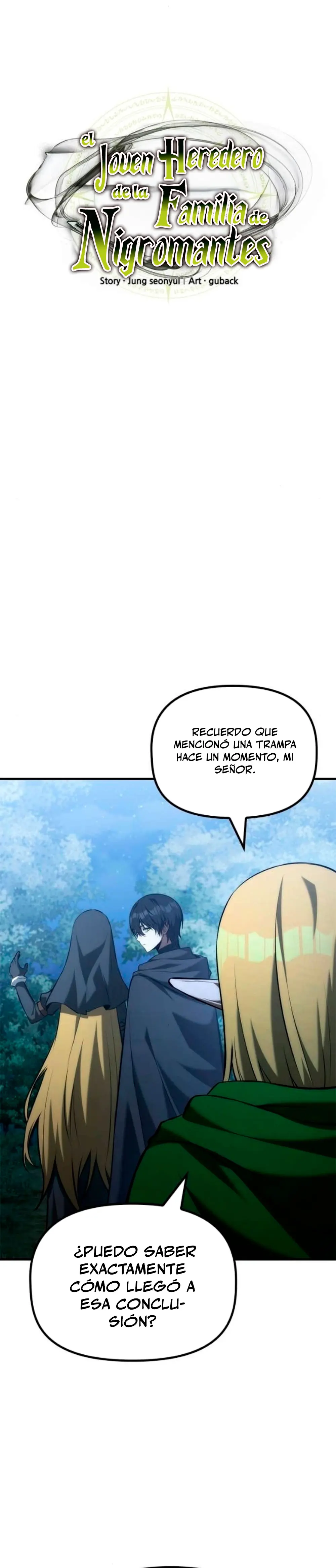 El Joven Heredero de la Familia de Nigromantes Capitulo 51 página 14