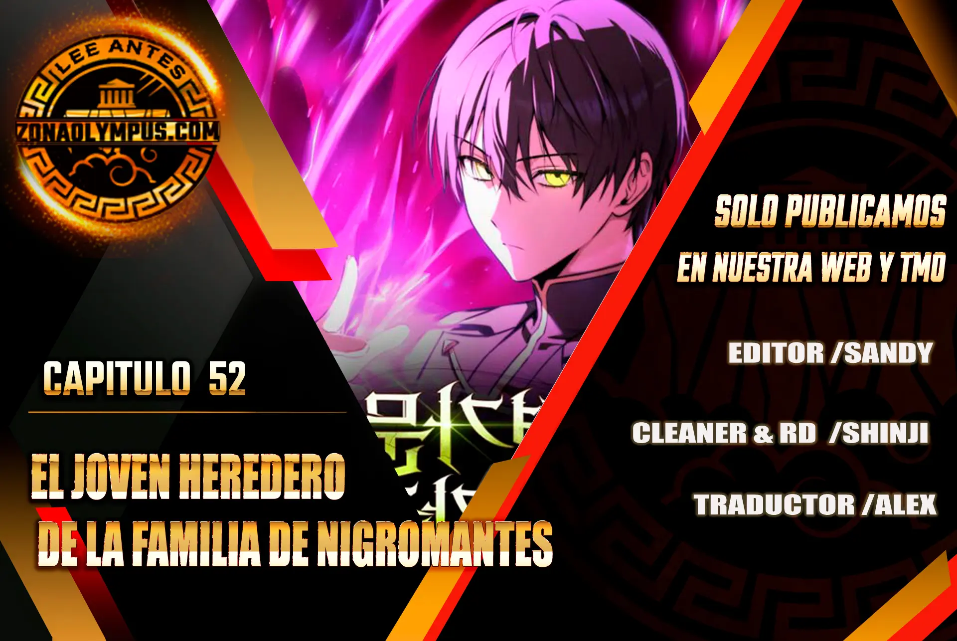 El Joven Heredero de la Familia de Nigromantes Capitulo 52 página 2