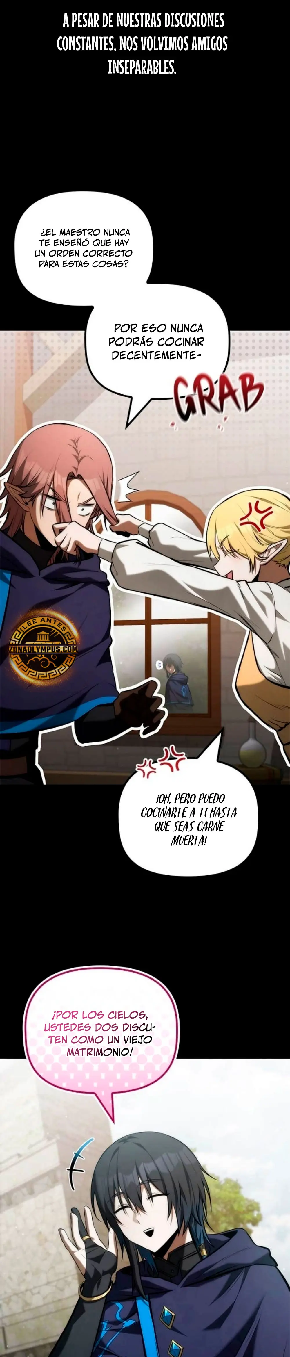 El Joven Heredero de la Familia de Nigromantes Capitulo 52 página 34