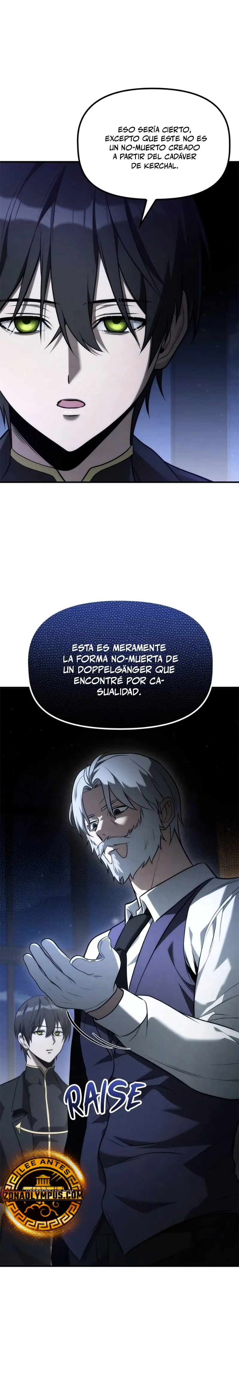 El Joven Heredero de la Familia de Nigromantes Capitulo 9 página 34