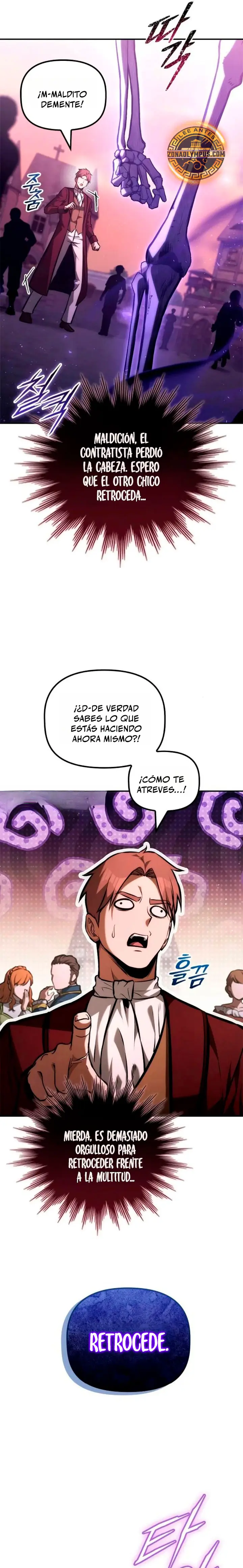 El Joven Heredero de la Familia de Nigromantes Capitulo 60 página 21