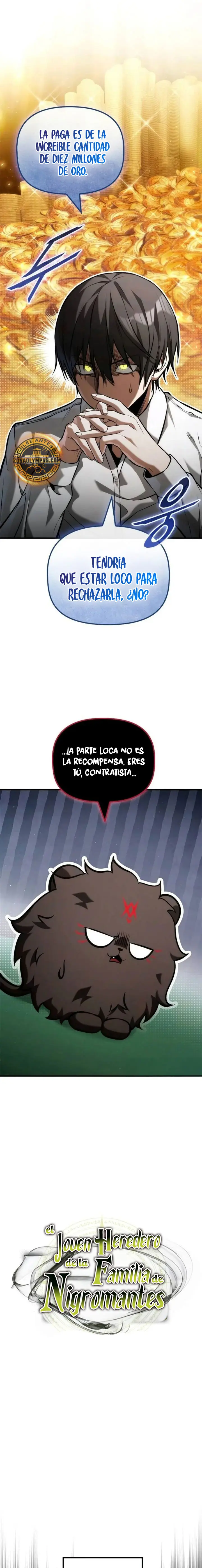 El Joven Heredero de la Familia de Nigromantes Capitulo 62 página 14