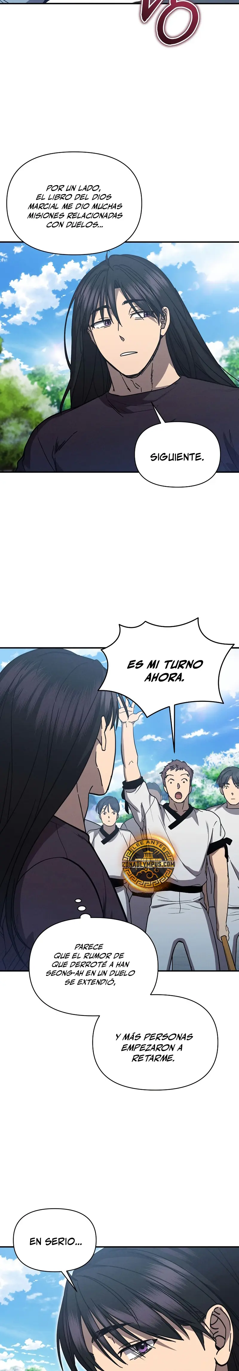 Me convertí en el sucesor del dios marcial Capitulo 38 página 17