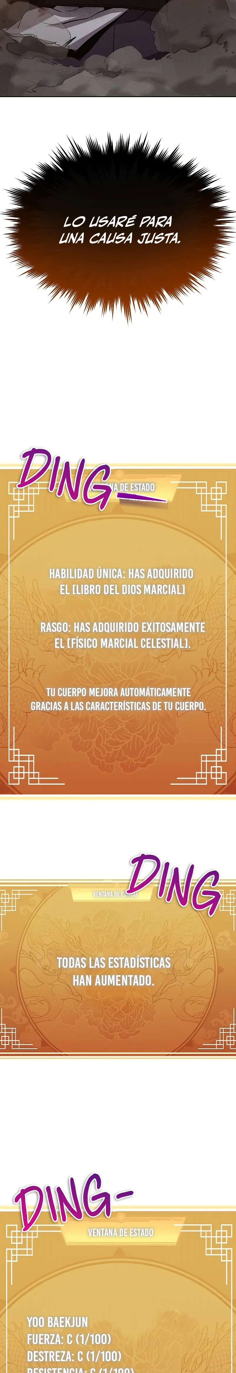 Me convertí en el sucesor del dios marcial Capitulo 4 página 12