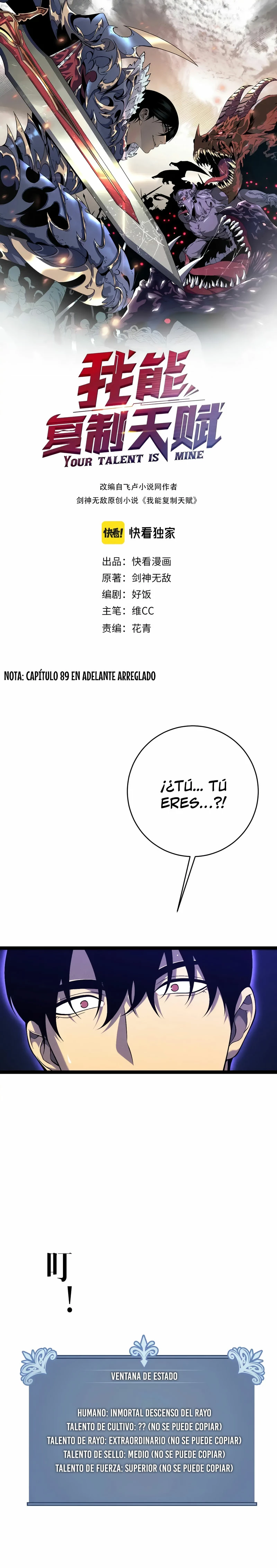 Tu talento ahora es mio! Capitulo 91 página 2