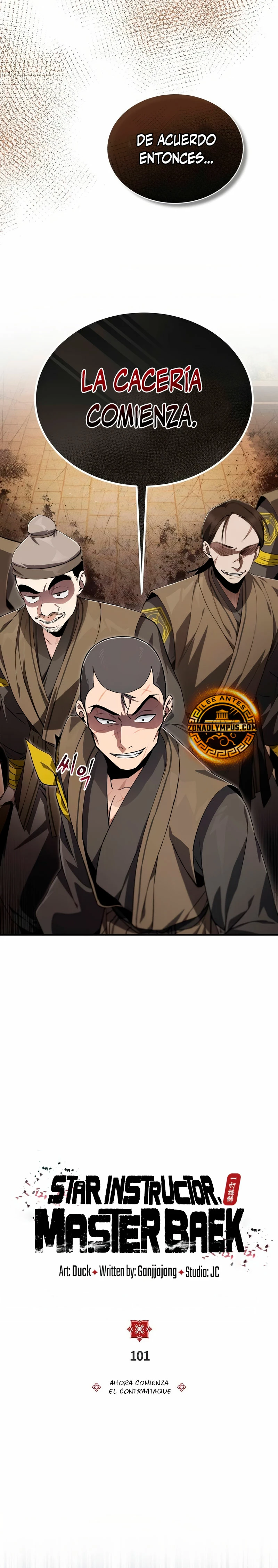 Instructor Estelar Maestro Baek Capitulo 101 página 9