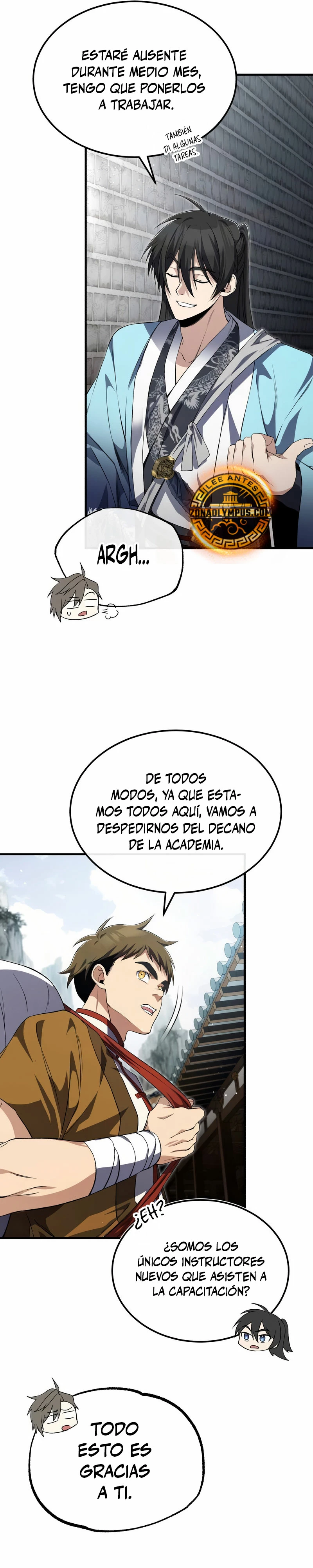 Instructor Estelar Maestro Baek Capitulo 104 página 30
