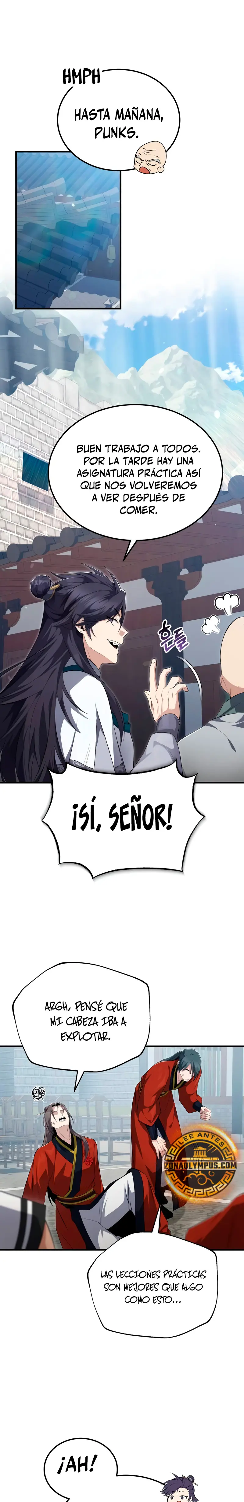 Instructor Estelar Maestro Baek Capitulo 110 página 3
