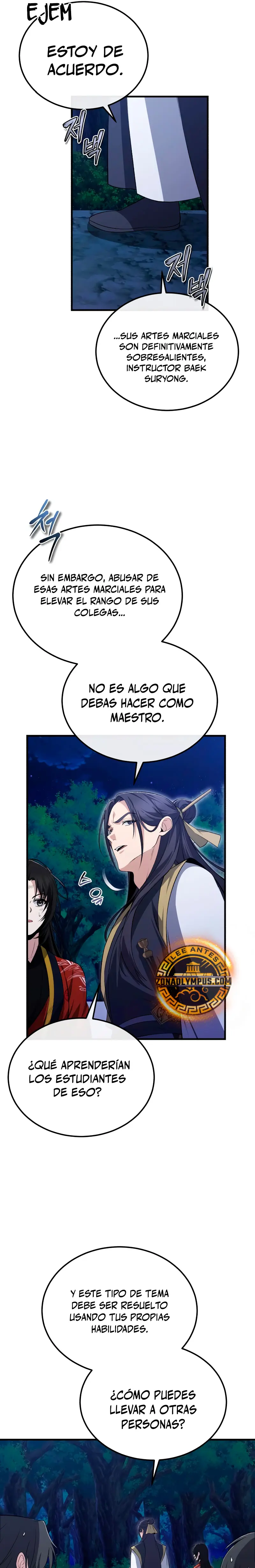 Instructor Estelar Maestro Baek Capitulo 112 página 15