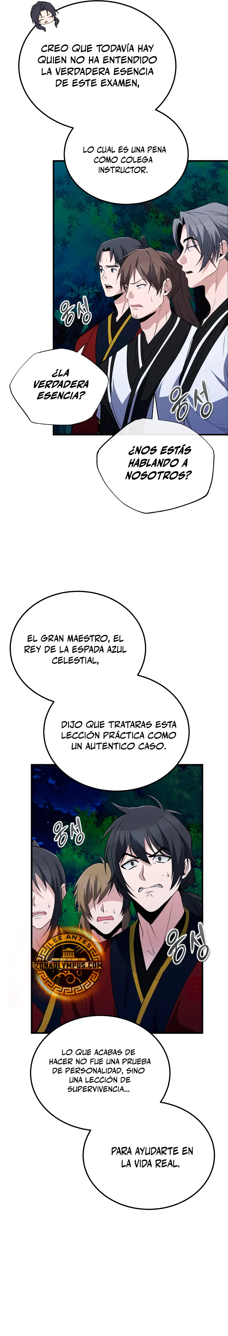 Instructor Estelar Maestro Baek Capitulo 112 página 21