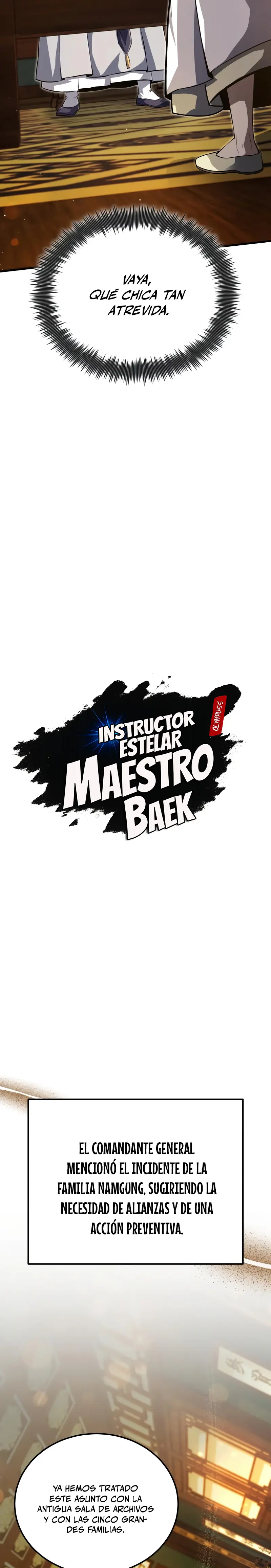 Instructor Estelar Maestro Baek Capitulo 139 página 13