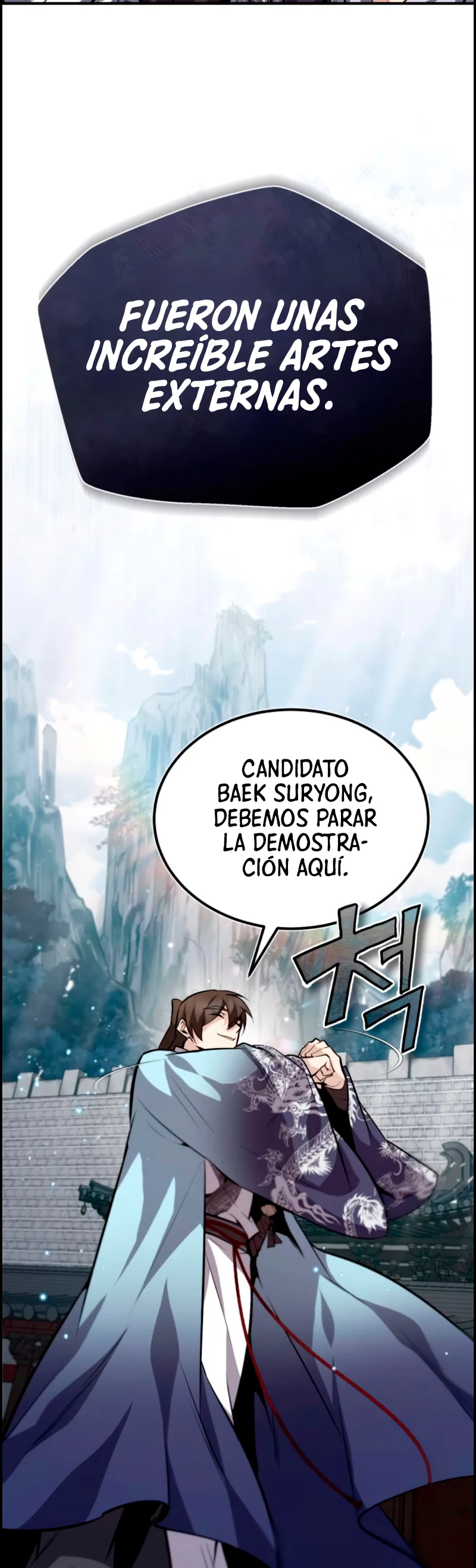 Instructor Estelar Maestro Baek Capitulo 25 página 53