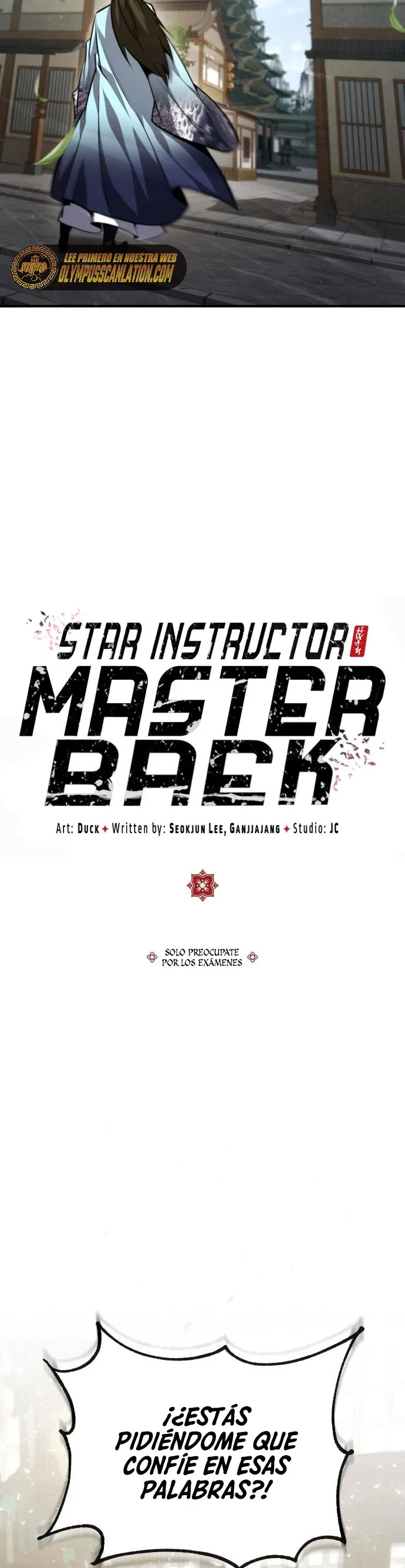 Instructor Estelar Maestro Baek Capitulo 42 página 27