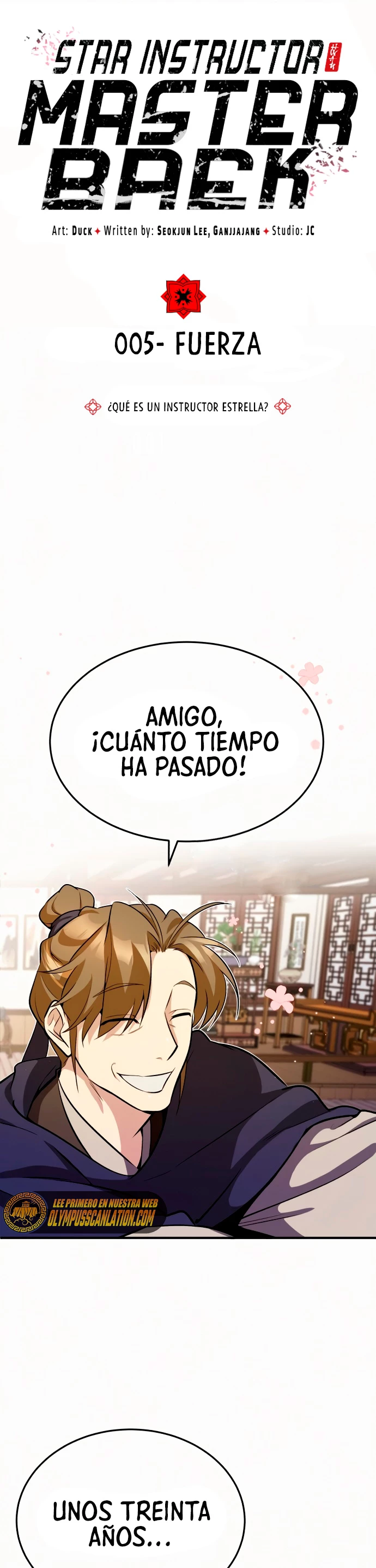Instructor Estelar Maestro Baek Capitulo 5 página 3