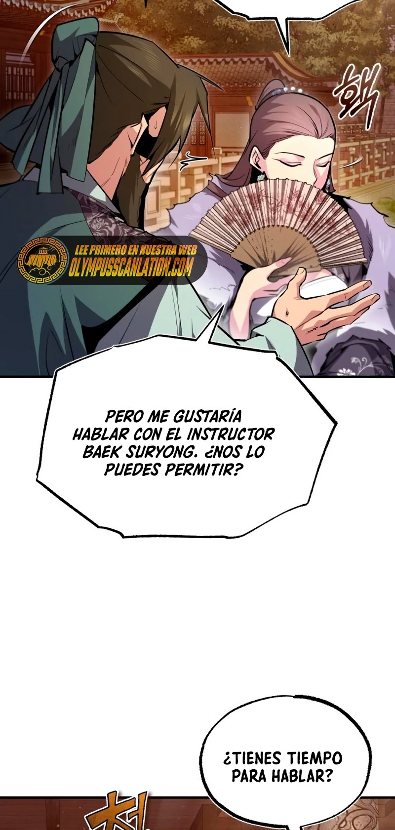 Instructor Estelar Maestro Baek Capitulo 52 página 55