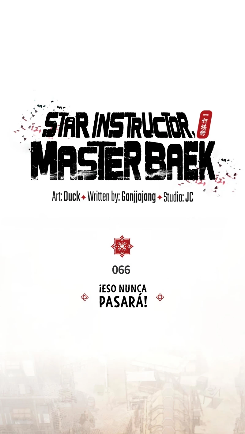 Instructor Estelar Maestro Baek Capitulo 66 página 32