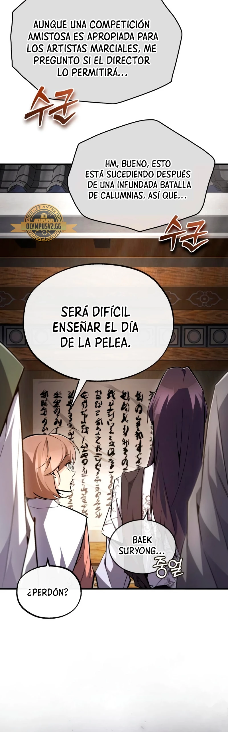 Instructor Estelar Maestro Baek Capitulo 91 página 50
