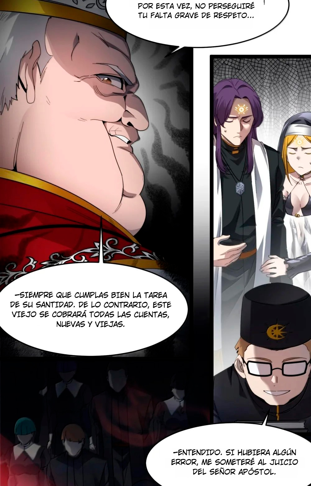 Realmente no soy el Vasallo del Dios Demonio Capitulo 182 página 112