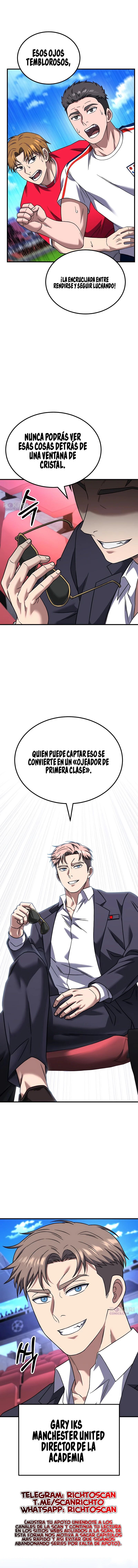 LOS OJOS DEL CENTROCAMPISTA SON ESPECIALES Capitulo 35 página 17
